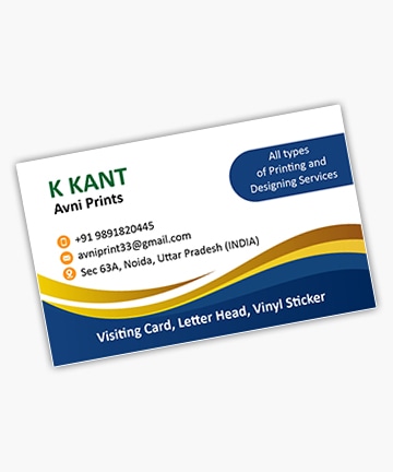 Avni Prints Customized Visting Cards