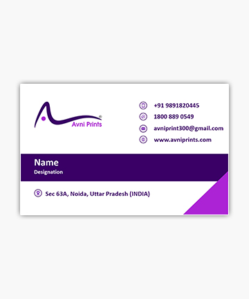 Avni Prints Customized Visiting Card-VC0011