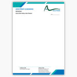 Avni Prints Customized Letter Head Bond Sheet